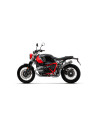 Silencieux d'échappement ARROW Pro-Race en nichrome - homologué CE - BMW R NINE T SCRAMBLER 2021-2024