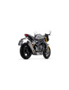 Silencieux ARROW Race-Tech en titane avec embout carbone - homologué CE - TRIUMPH SPEED TRIPLE 1200 RS/RR 2021-2024