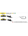 Silencieux d'échappement ARROW Indy Race en aluminium noir avec embout inox - homologué CE - BENELLI TRK 702 / 702X 2023-2026