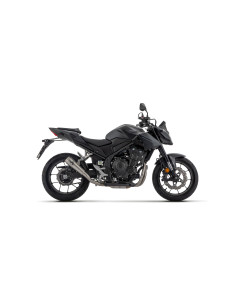 Silencieux d'échappement ARROW Pro-Race en nichrome noir - homologué CE - HONDA CB 500 HORNET - NX 500 2024-2026