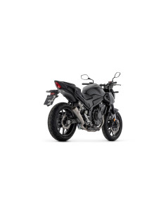 Silencieux d'échappement ARROW Pro-Race en nichrome noir - homologué CE - HONDA CB 500 HORNET - NX 500 2024-2026 2