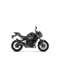 Silencieux d'échappement ARROW Indy Race EVO en titane avec embout carbone - homologué CE - KAWASAKI Z 500 - NINJA 500 2024-2026