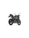 Silencieux d'échappement ARROW Indy Race EVO en titane avec embout carbone - homologué CE - KAWASAKI Z 500 - NINJA 500 2024-2026