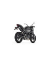 Silencieux d'échappement ARROW Pro-Race en nichrome - homologué CE - KAWASAKI Z 500 - NINJA 500 2024-2026