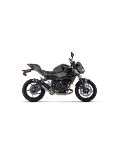Silencieux d'échappement ARROW Pro-Race en nichrome noir - homologué CE - KAWASAKI Z 500 - NINJA 500 2024-2026