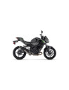 Silencieux d'échappement ARROW Pro-Race en nichrome noir - homologué CE - KAWASAKI Z 500 - NINJA 500 2024-2026