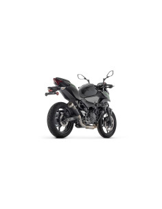 Silencieux d'échappement ARROW Pro-Race en nichrome noir - homologué CE - KAWASAKI Z 500 - NINJA 500 2024-2026 2