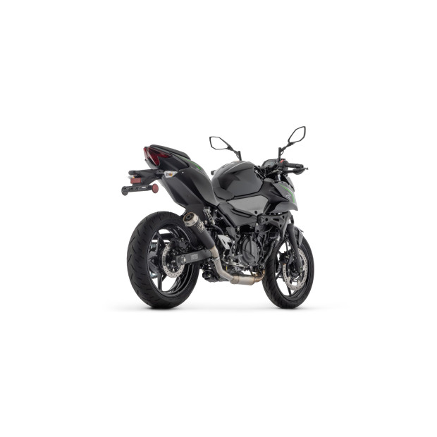 Silencieux d'échappement ARROW Pro-Race en nichrome noir - homologué CE - KAWASAKI Z 500 - NINJA 500 2024-2026