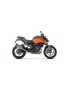 Silencieux d'échappement ARROW Indy Race EVO en titane avec embout carbone - homologué CE - KTM DUKE 125 - DUKE 390 2024-2026