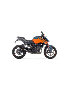 Silencieux d'échappement ARROW Pro-Race en nichrome noir - homologué CE - KTM DUKE 125 - DUKE 390 2024-2026