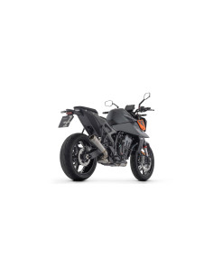 Silencieux d'échappement ARROW Pro-Race en titane avec embout inox - homologué CE - KTM DUKE 990 2024-2025 2