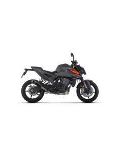 Silencieux d'échappement ARROW Pro-Race en nichrome noir - homologué CE - KTM DUKE 990 2024-2025