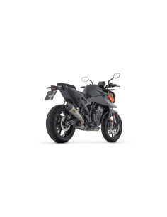 Silencieux d'échappement ARROW X-Kone en titane avec embout carbone - homologué CE - KTM DUKE 990 2024-2025 2