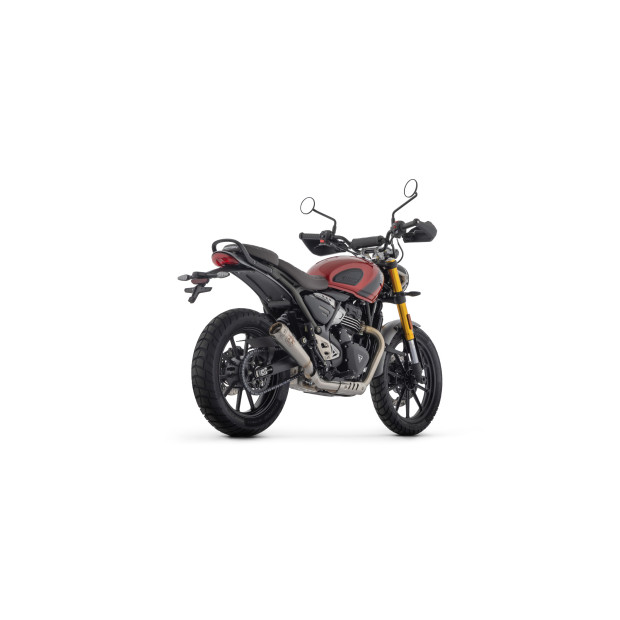 Silencieux d'échappement ARROW Pro-Race en nichrome - homologué CE - TRIUMPH SCRAMBLER 400 X - SPEED 400 2024-2025