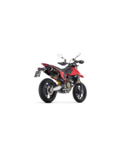 Silencieux d'échappement ARROW Pro-Race en titane avec embout inox - homologué CE - DUCATI HYPERMOTARD 698 MONO 2024-2025 2