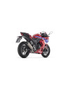 Silencieux d'échappement ARROW Indy Race EVO en titane avec embout carbone - homologué CE - HONDA CBR 500 R 2024-2026