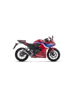 Silencieux d'échappement ARROW Pro-Race en nichrome noir - homologué CE - HONDA CBR 500 R 2024-2026