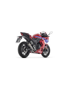 Silencieux d'échappement ARROW Pro-Race en nichrome noir - homologué CE - HONDA CBR 500 R 2024-2026 2