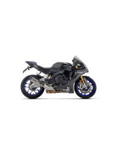 Silencieux d'échappement ARROW Indy Race EVO en titane avec embout carbone - homologué CE - YAMAHA YZF R1 2015-2026