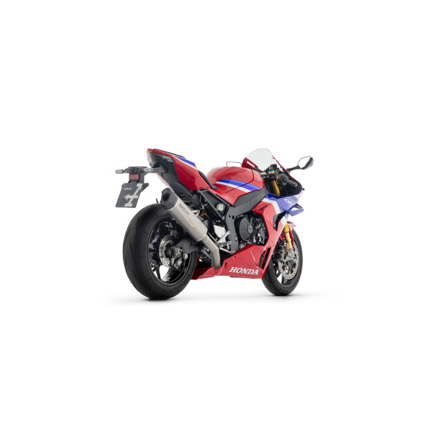 Silencieux d'échappement ARROW Indy Race EVO en titane avec embout carbone - homologué CE - HONDA CBR 1000 RR-R 2024-2026