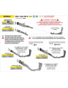 Silencieux d'échappement ARROW Indy Race EVO en titane avec embout carbone - homologué CE - HONDA CBR 1000 RR-R 2024-2026