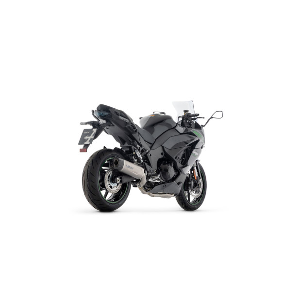 Silencieux d'échappement ARROW Indy Race EVO en titane avec embout carbone - homologué CE - KAWASAKI