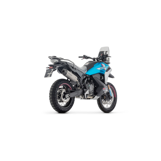 Silencieux ARROW Indy Race EVO en titane avec embout carbone - homologué CE - CF MOTO 800 MT-X 2025-2026 - 1000 MT-X 2026