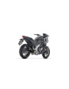 Silencieux d'échappement ARROW Indy Race EVO en titane avec embout carbone - homologué CE - HONDA NC 750 X 2025-2026