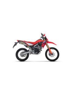 Silencieux d'échappement ARROW X-Kone en inox avec embout carbone - non homologué - HONDA CRF 300 L 2025-2026