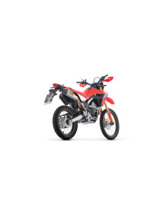 Silencieux d'échappement ARROW X-Kone en inox avec embout carbone - non homologué - HONDA CRF 300 L 2025-2026 2