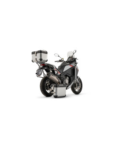 Silencieux d'échappement ARROW Sonora en titane avec embout carbone - non homologué - MOTO MORINI X-CAPE 1200 2026 2
