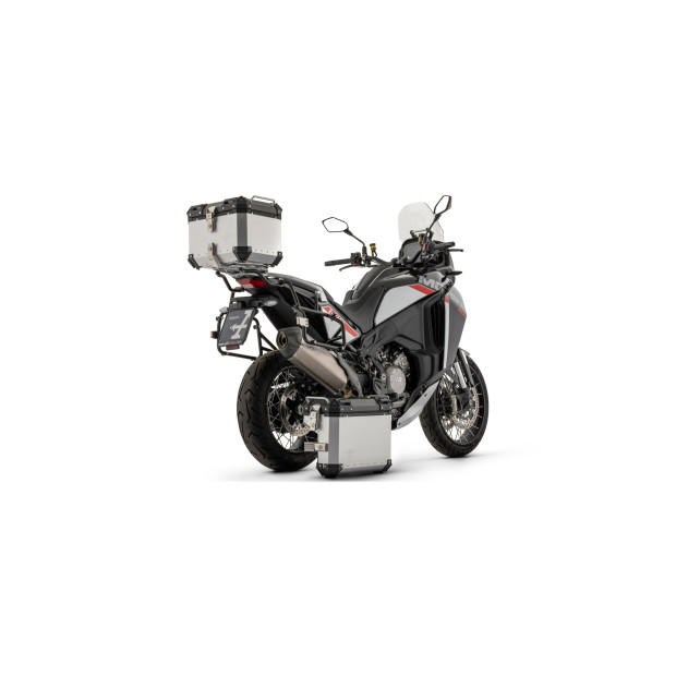Silencieux d'échappement ARROW Sonora en titane noir avec embout carbone - non homologué - MOTO MORINI X-CAPE 1200 2026
