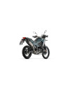Silencieux d'échappement ARROW Indy Race EVO version haute en titane avec embout carbone - non homologué - KAWASAKI KLE 500 2026