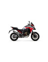Silencieux d'échappement ARROW Veloce en titane avec embout carbone - homologué CE - DUCATI MULTISTRADA V4 1100 2021-2024