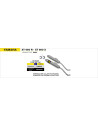 Paire de silencieux ARROW Thunder en aluminium avec embout inox - homologuée CE - YAMAHA XT 660 R - XT 660 X 2004-2016