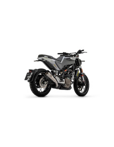 Silencieux d'échappement ARROW Pro-Race en nichrome noir - homologué CE - HUSQVARNA SVARTPILEN / VITPILEN 401 2020-2023 2