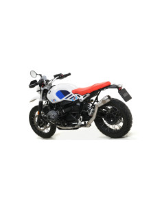 Silencieux d'échappement ARROW Pro-Race en nichrome - homologué CE - BMW R NINE T URBAN GS 2017-2020 2