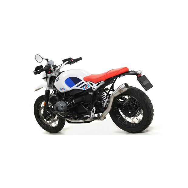 Silencieux d'échappement ARROW Pro-Race en nichrome - homologué CE - BMW R NINE T URBAN GS 2017-2020