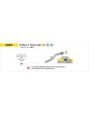 Silencieux d'échappement ARROW Pro-Race en nichrome - homologué CE - BMW R NINE T URBAN GS 2017-2020