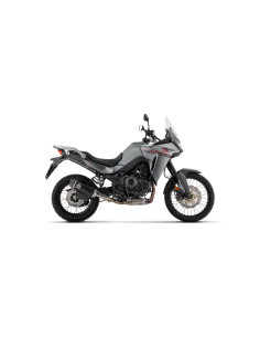 Silencieux d'échappement ARROW Indy Race en aluminium noir avec embout carbone - homologué CE - HONDA XL 750 TRANSALP 2023-2026