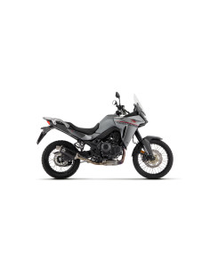 Silencieux d'échappement ARROW Indy Race en aluminium noir avec embout inox - homologué CE - HONDA XL 750 TRANSALP 2023-2026