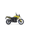 Silencieux d'échappement ARROW Indy Race en aluminium noir avec embout inox - homologué CE - SUZUKI V-STROM 800DE / SE 2023-2026