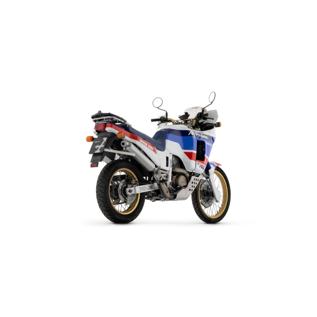 Silencieux d'échappement ARROW Paris-Dakar Replica en inox - homologué CE - HONDA XRV 650 AFRICA TWIN 1988-1989