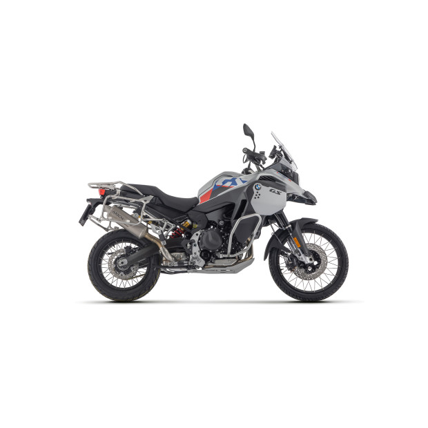 Silencieux d'échappement ARROW Indy Race EVO en titane avec embout inox - homologué CE - BMW