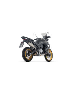 Silencieux d'échappement ARROW Indy Race EVO en aluminium noir avec embout carbone - homologué CE - VOGE VALICO 900DSX 2024-2026 2
