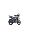 Silencieux d'échappement ARROW Indy Race EVO en titane avec embout carbone - homologué CE - CF MOTO 450 MT 2024