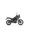 Silencieux d'échappement ARROW Indy Race EVO en titane avec embout carbone - homologué CE - CF MOTO 450 MT 2025-2026