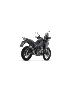 Silencieux d'échappement ARROW Indy Race EVO en titane avec embout inox - homologué CE - CF MOTO 450 MT 2025-2026 2