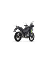 Silencieux d'échappement ARROW Indy Race EVO en titane avec embout inox - homologué CE - CF MOTO 450 MT 2025-2026