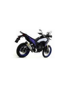 Silencieux d'échappement ARROW Indy Race en titane avec embout carbone - homologué CE - YAMAHA TENERÉ 700 2019-2026 2